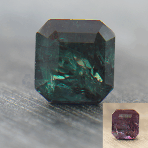 Alexandrite 2.13ct Asscher 7x6.6  AL004