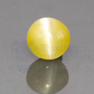 Chrysoberyl 2.47ct Round 6.9-7.1 Catseye AL013