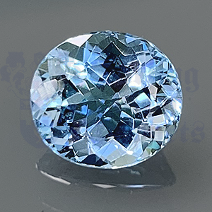 Aquamarine 1.84cts Oval 8.6x7.7  AQ010