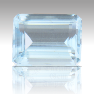 Aquamarine 3.61ct Emerald Cut 10.6x8.2 AQ015