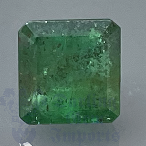 EMERALD 2.32ct Cut Corner Square 8x7.7 EM028