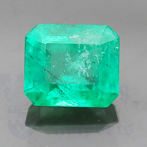 EMERALD 2.21cts Emerald Cut 8.2X7.2 EM037