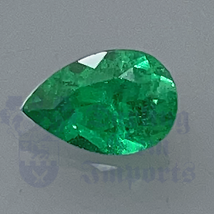 EMERALD 0.37cts Pear 6.1X4.1 EM052