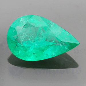 EMERALD 2.21ct Pear 12.3x7.8 EM086