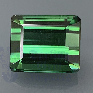 GREEN TOURMALINE 5.52cts Emerald Cut 10.9x8.9  GTU025