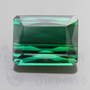 GREEN TOURMALINE 8.28cts Emerald Cut 13.9x10.8  GTU030