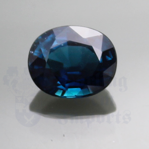 Tourmaline 2.23ct Oval 8.9x7.3 Indicolite GTU032