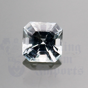 Sapphire .76ct Asscher 5mm Montana Origin (NH) MTS010
