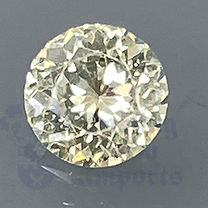 SAPPHIRE 0.65cts Round 5.4 Montana "Champagne" MTS020