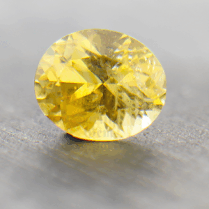 Sapphire 1.14ct Oval 6.6x5.6 Montana Yellow MTS023