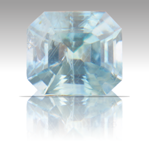 SAPPHIRE 2.11ct Emerald Cut 7.4x6.5 Montana MTS030