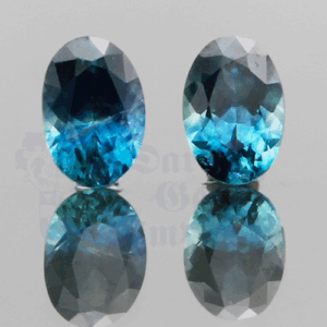 Sapphire 1.34ct Oval 6x4 Montana-Pair MTS038