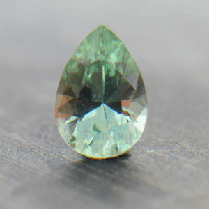 SAPPHIRE .86ct Pear 7.2x5.1 Green (Montana Origin) MTS041