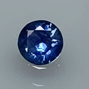 SAPPHIRE .35cts Round 4.5 Montana Origin MTS048