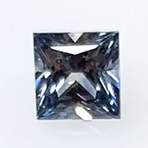 SAPPHIRE 0.3cts Princess 3.5 Montana Origin MTS050