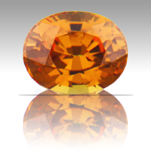 Sapphire 1.50ct Oval 7.1x5.7 Orange ORS013