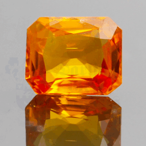 SAPPHIRE 2.36cts Emerald Cut 8.5x6.9  ORS015