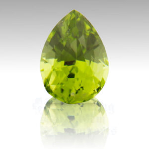 Peridot 2.98ct Pear 10.6x7.7 PE042