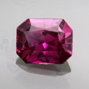 Sapphire 1.42ct Radiant 7.1x5.8 Hot Pink PKS003