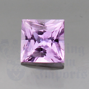 SAPPHIRE 0.65cts Princess 4.9  PKS015