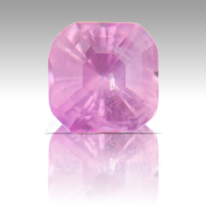 SAPPHIRE 1.35ct Asscher 6.1 "Opalescent" PKS018