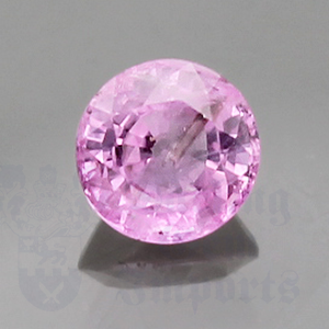 SAPPHIRE .98ct Round 5.7 Pink PKS020