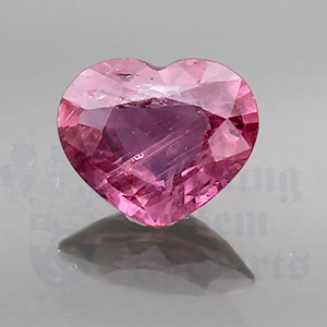 SAPPHIRE 1.55cts Heart 6.7x8.1  PKS046
