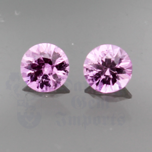 SAPPHIRE .78ct Round 4.5 Match Pair PKS049
