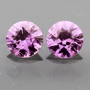 Sapphire .72ct Round 4.5 Match Pair PKS055