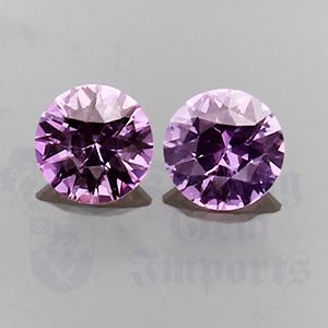 Sapphire .99ct Round 5 Pair PKS061