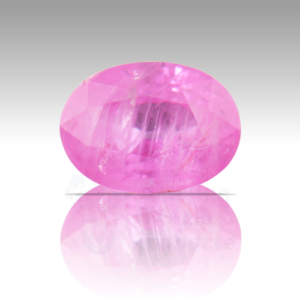 Sapphire 1.23ct Oval 7.1x5.1 Pink PKS072