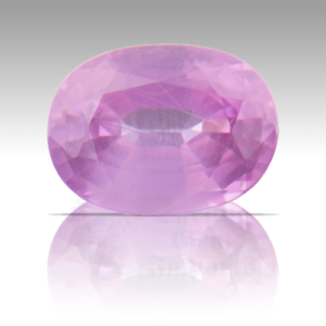 Sapphire 1.69ct Oval 7.9x5.8 Opalescent Pink PKS085