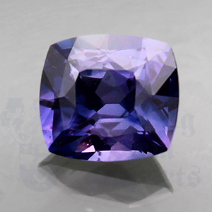 SAPPHIRE 1.17ct Cushion 6.1x5.6 Purple PPS012
