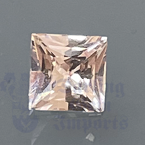SAPPHIRE .49ct Princess 4.4 Champagne PS003
