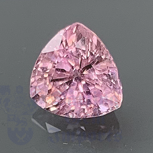 SAPPHIRE 1.11cts Trillion 6.1 Pink-Peach PS011