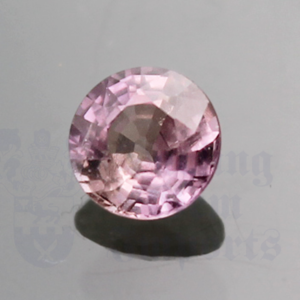 SAPPHIRE .74ct Round 5.2 Peach PS023