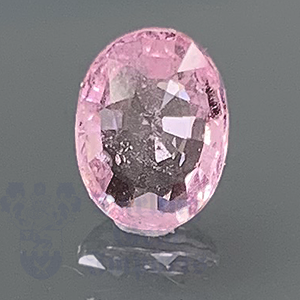 SAPPHIRE 0.86cts Oval 6.8x5 Pastel Pink PS024