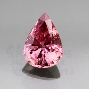 SAPPHIRE 1.74ct Pear 8.6x6.2 Peach PS031