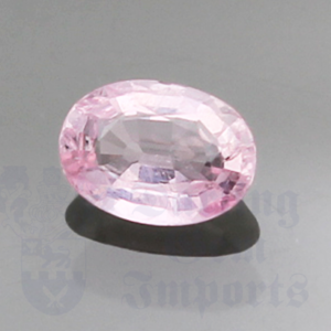 SAPPHIRE .91ct Oval 6.9x5 Peach PS033