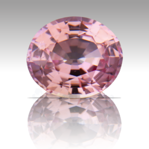 Sapphire 1.3cts Oval 7.1 x 6 Padparadscha (AGL) PS048