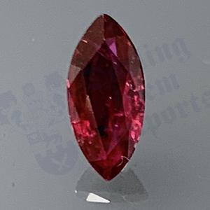 RUBY 0.71cts Marquise 8x3.9 Brilliant RU012
