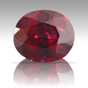 RUBY 2.09ct Oval 7.9x6.9 RU022