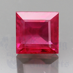 RUBY 1.80cts Square 6.4 RU034