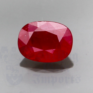 RUBY 1.24cts Antique Oval 7.2x5.4  RU042