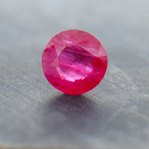 RUBY 1.10ct Round 6.3 RU043