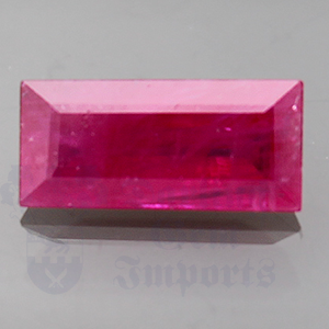 RUBY 2.03cts Baguette 11x5.1 RU046