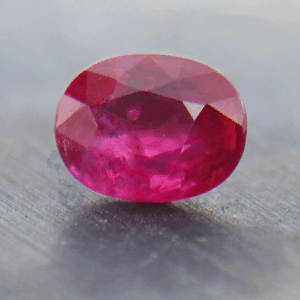 RUBY 2.25ct Oval 8.8x6.7 RU056