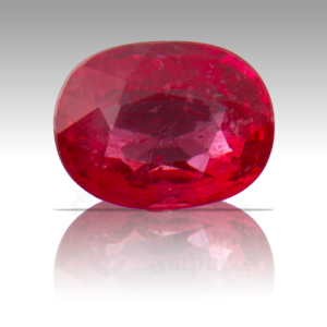RUBY 1.51cts Oval 7.6x5.8 RU066