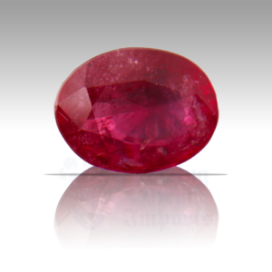 RUBY 1.72ct Oval 7.8x6 RU071
