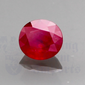 Ruby .85ct Oval 5.8x5.3 RU079